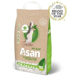 Asan Pet Aloe - stelivo pro hlodavce a králíčky 10 l
