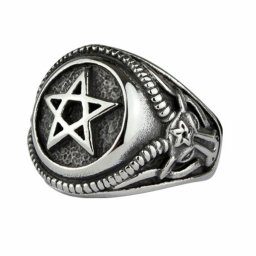 prsten ETNOX - Big Pentagram - SR699