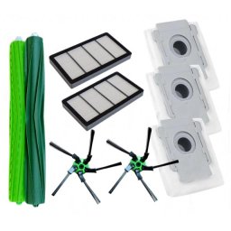 9ks Sada Kartáče, HEPA filtry a sáčky pro iRobot Roomba S9 +, S9+ Plus