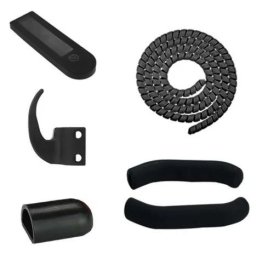 Sada ochranného příslušenství Xiaomi Mi Electric Scooter 1S/2/3/Pro/Pro2/Essential - Černá