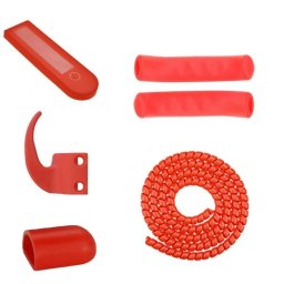 Sada ochranného příslušenství Xiaomi Mi Electric Scooter 1S/2/3/Pro/Pro2/Essential - Červená