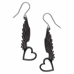 náušnice ALCHEMY GOTHIC - Passion Wings of Love - E465