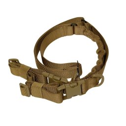 ROTHCO popruh zbraňový TACTICAL jednobodový/dvoubodový COYOTE