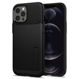 Pouzdro Spigen Slim Armor iPhone 12 Pro Max - Černé