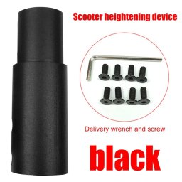 Prodloužení řídítek elektrických koloběžek Xiaomi - Černá