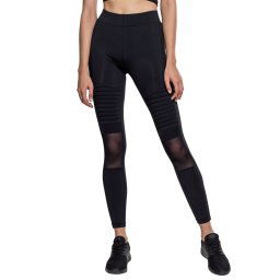 kalhoty dámské (legíny)URBAN CLASSICS - Tech Mesh Biker Leggings - TB2034 - black