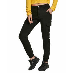 kalhoty dámské URBAN CLASSICS - Cargo - TB3048 - black