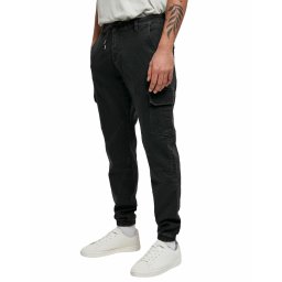 kalhoty pánské URBAN CLASSICS - Knitted Jogging - TB4459 - black
