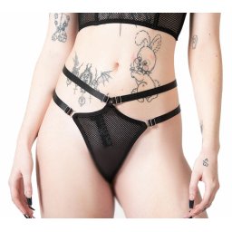 kalhotky dámské KILLSTAR - Casting - Black - KSRA003523