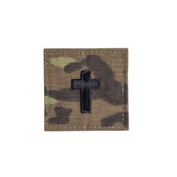 MILITARY RANGE nášivka VOJENSKÝ KNĚZ velcro OCP