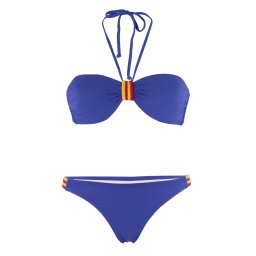 Gezina vyztužené bikiny pro štíhlé ženy 2005 S modrá