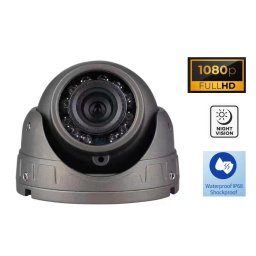 FULL HD couvací kamera s 12 IR nočním viděním do 10m + IP68 krytí + Audio