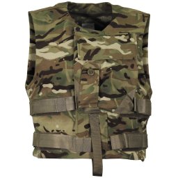 Vesta britská FLAK bez výplně cvičná MTP vel. 170/100