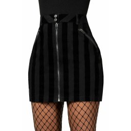 sukně dámská KILLSTAR - Scallywag Mini - Black - KSRA005311