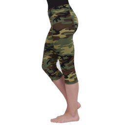 Legíny dámské WORKOUT 3/4 s kapsami WOODLAND vel. XL