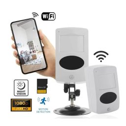 Detektor pohybu s FULL HD kamerou + Wifi + IR