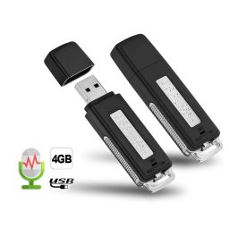 Mini digitální audio USB záznamník s 4GB pamětí