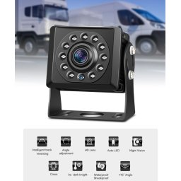 Couvací auto kamera s 11 IR LED a krytím IP68 + 145° úhel