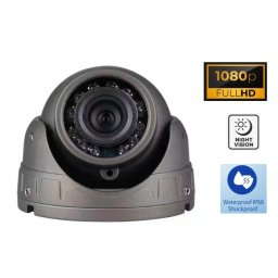 FULL HD cuvací kamera s mikrofonem + 12 IR LED + krytí IP68