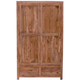 indickynabytek.cz - Skříň Kali 120x200x60 z indického masivu palisandr / sheesham