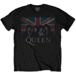 tričko dětské Queen - Vtge Union Jack - ROCK OFF - QUTS12BB