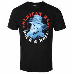 tričko pánské Poison - American Made - Black - ROCK OFF - POISTS04MB