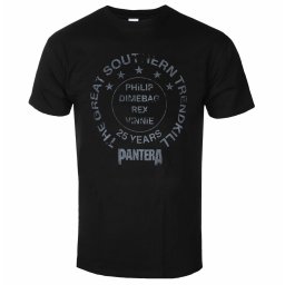 tričko pánské Pantera - 25 Years Trendkill - Black - ROCK OFF - PANTS25MB