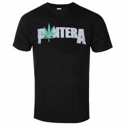 tričko pánské Pantera - Weed 'n Steel - Black - ROCK OFF - PANTS29MB