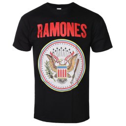 tričko pánské Ramones - Full Colour Seal - ROCK OFF - RATS52MB