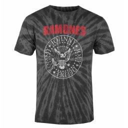 tričko pánské Ramones - Presidential Seal - Black - ROCK OFF - RATS55MDD