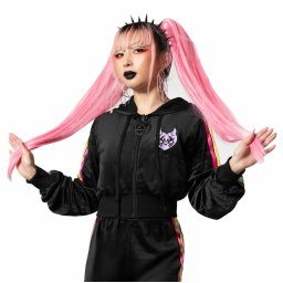 mikina dámská KILLSTAR - Coven Chill Velour - Black - KSRA004997