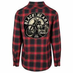 košile pánská BLACK HEART - CHOPPER KING - RED - 9934
