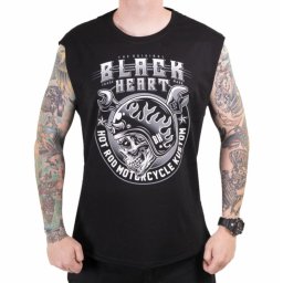 tílko pánské BLACK HEART - BOOMER - BLACK - 9712