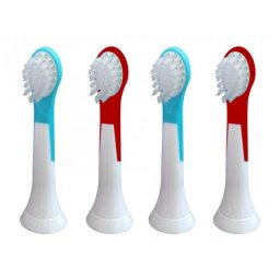 NK03 Hlavice Koma pro elektrické zubní kartáčky Philips Sonicare FOR KIDS HX6034, 4 ks
