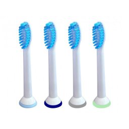 NK04 Náhradní hlavice Koma pro elektrické zubní kartáčky Philips Sonicare SENSITIVE HX6054, 4 ks