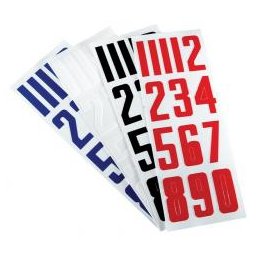 Hokejová čísla na helmu Bauer Helmet Numbers (1035636) modrá