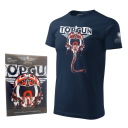 Triko TOPGUN MODRÉ vel. L