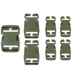 S.T. CONDOR přezky náhradní REPAIR KIT 7 ks ZELENÉ