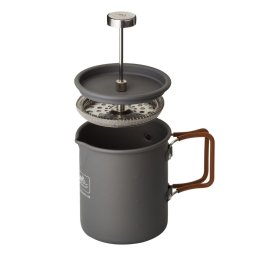 Helikon-Tex konvice CAMP se sítkem FRENCH PRESS 600 ml ŠEDÁ