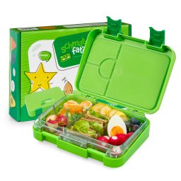 Klarstein Schmatzfatz junior, svačinový box, 6 přihrádek, 21,3 × 15 × 4,5 cm, bez BPA