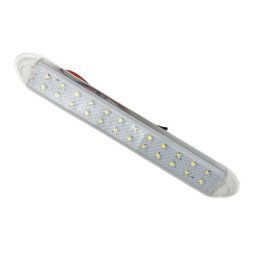 LED21 LED panel 4,8W 24x SMD2835 10-30V DC ( 2x12 ) 120st 12V / 24V IP67 STUDENÁ BÍLÁ
