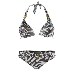 Phala animal bikiny zvířecí vzor S320 S bílá