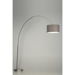 Stojací designová oblouková lampa Adamo Toppo