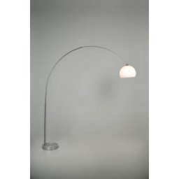 Stojací designová oblouková lampa Cannes Crema Plus