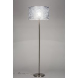 Stojací designová lampa Massimo Silver Look