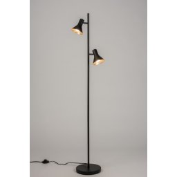 Stojací designová lampa Retro 60 Black and Gold