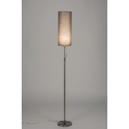 Stojací designová béžová lampa Foggia