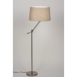 Stojací designová béžová lampa Fianno Taupe K