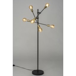 Stojací designová lampa Sydney Bulb Gold