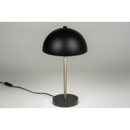Stolní designová černá lampa Montana Black